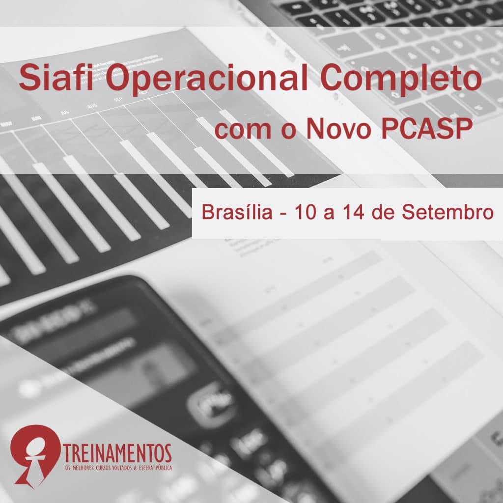 Curso de Siafi Operacional completo com o novo PCASP