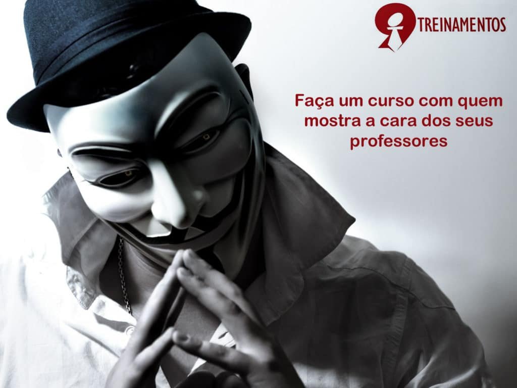 Faça um curso com quem mostra a cara dos seus professores