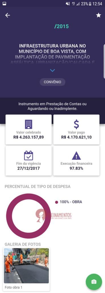Testamos o app de monitoramento e fiscalização do SICONV 11