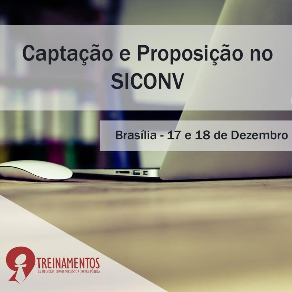 Captação e proposição no Siconv 2